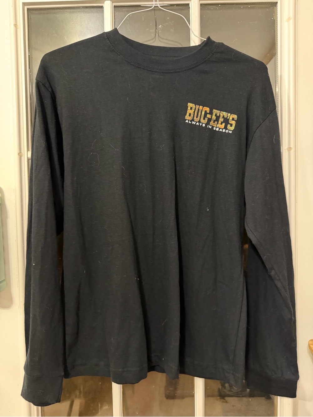 BUCEES Long Sleeve Tee in Black